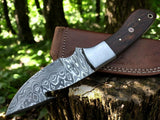 Handmade Bloodtrail – The Perfect Damascus Gutting Knife