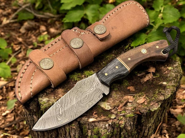 Timberfang – The Ultimate Handmade Damascus Deer Knife