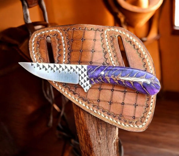 belt knife with sheath