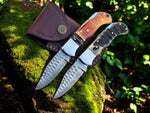 "The Nomad's Clasp" – A Damascus Folding Knife for Discerning Hands