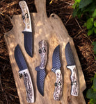 Custom Handmade Ranch Cowboy Knives – Rasp Tool Steel Blade

