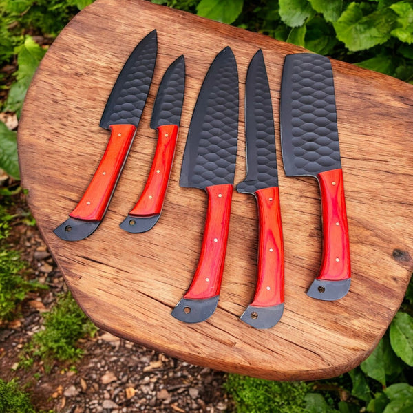 custom kitchen knife set
