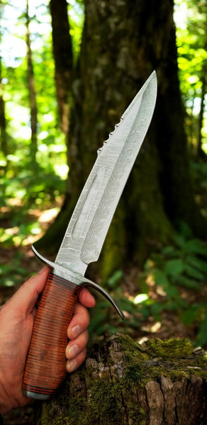 Ironwood Raider – Custom Handmade Bowie Knife