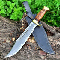 Cowboy Bowie Knife - Handmade D2 Steel Excellence