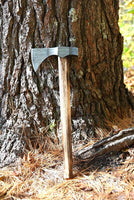 Sharp Edge and Forged Design of "Warrior's Edge" Tomahawk Axe