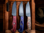 Handcrafted Deer Skinning Knives with Pakka Wood Handle