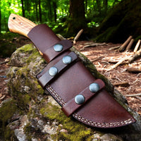 tracker knife with sheath