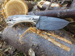 Full Tang Custom Handmade Damascus Steel Skinner Knife