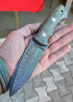 Damascus Hunting Knife