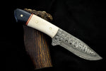 Damascus Steel Hunting Knife